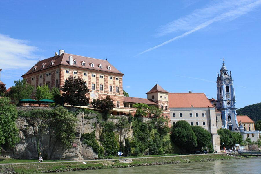 Dürnstein in der Wachau an der Donau